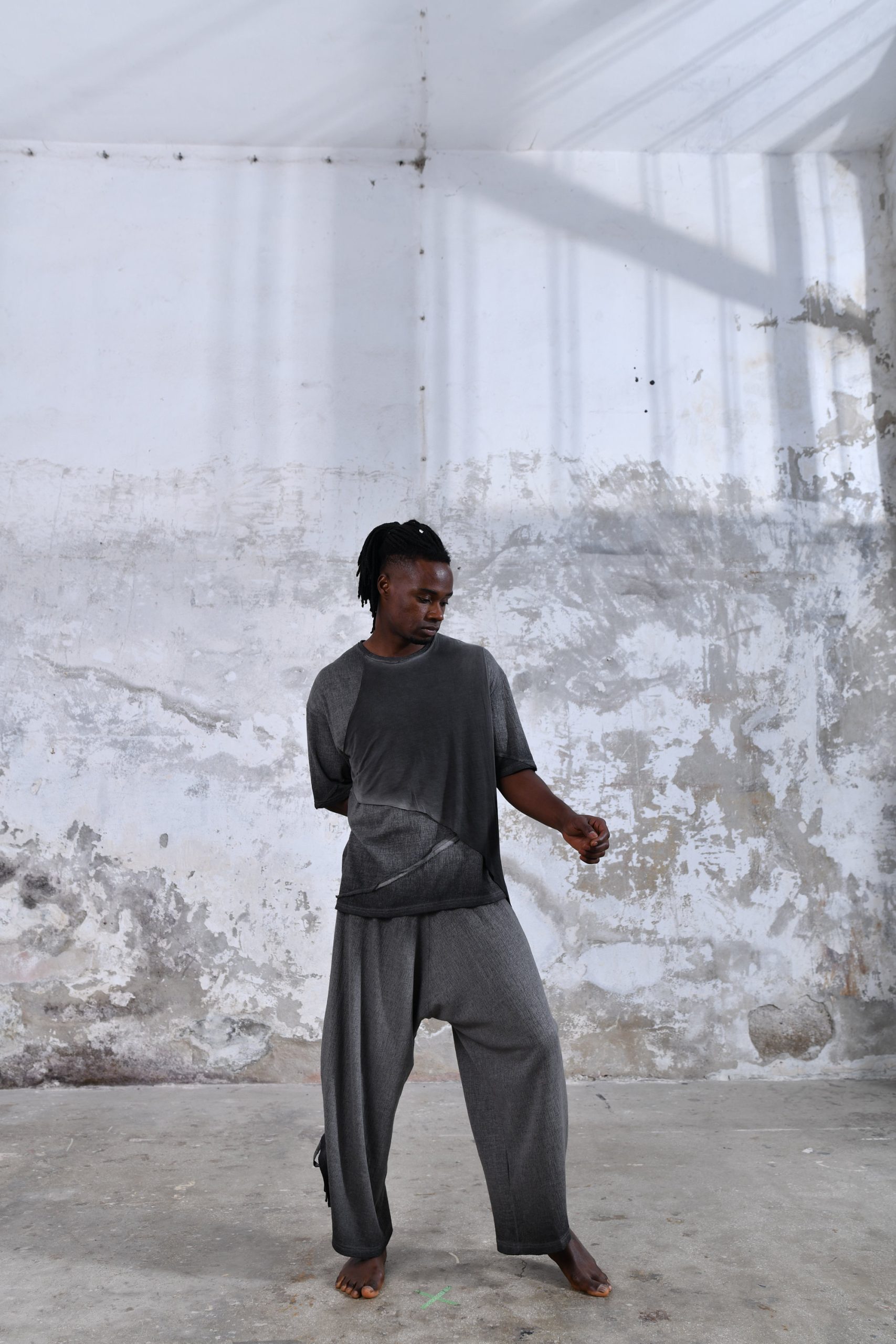 Menswear T Shirt Comfort Wear Warrior Outfit Sustainable