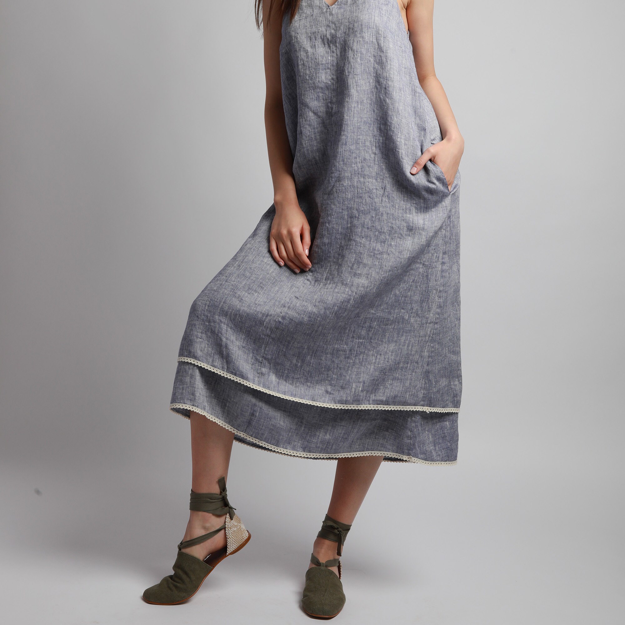 Ready Ship Size Xs Color Blue Melange Sierra